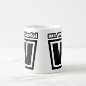 Herr Wonderful Kaffeetasse (Mittel)