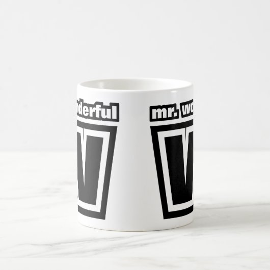 Herr Wonderful Kaffeetasse (Mittel)