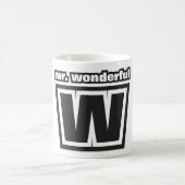 Herr Wonderful Kaffeetasse (Mittel)