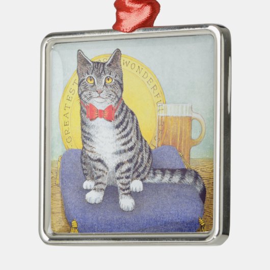 Herr Wonderful Ornament Aus Metall (Links)