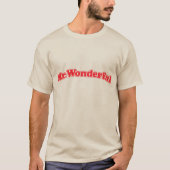 Herr Wonderful T-Shirt (Vorderseite)