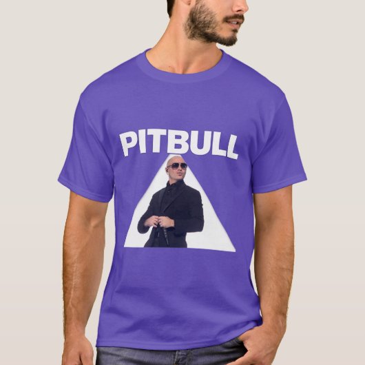 Herr Worldwide Pitbull Rapper Freunde T-Shirt (Vorderseite)