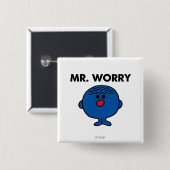 Herr Worry Classic Button (Vorne & Hinten)