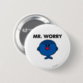 Herr Worry Classic Button (Vorne & Hinten)