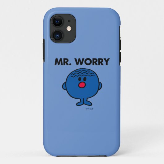Herr Worry Classic Case-Mate iPhone Hülle (Rückseite)
