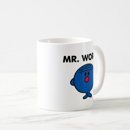 Herr Worry Classic Kaffeetasse (VorderseiteRechts)
