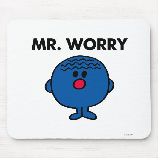 Herr Worry Classic Mousepad (Vorne)