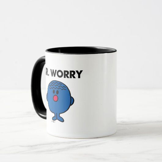 Herr Worry Classic Tasse (Vorderseite Links)