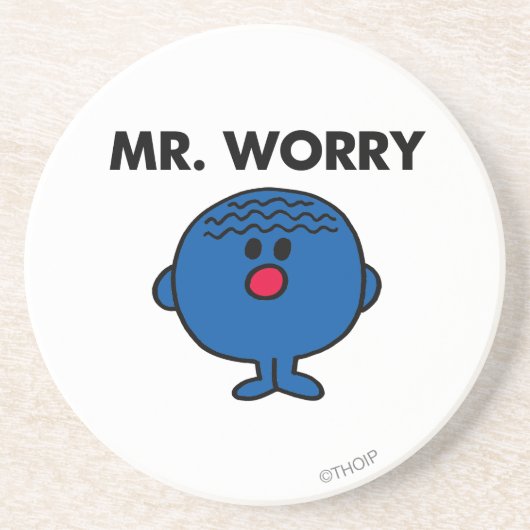Herr Worry Classic Untersetzer (Vorne)