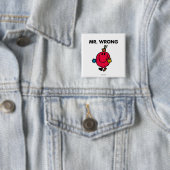 Herr Wrong Classic Button (Beispiel)