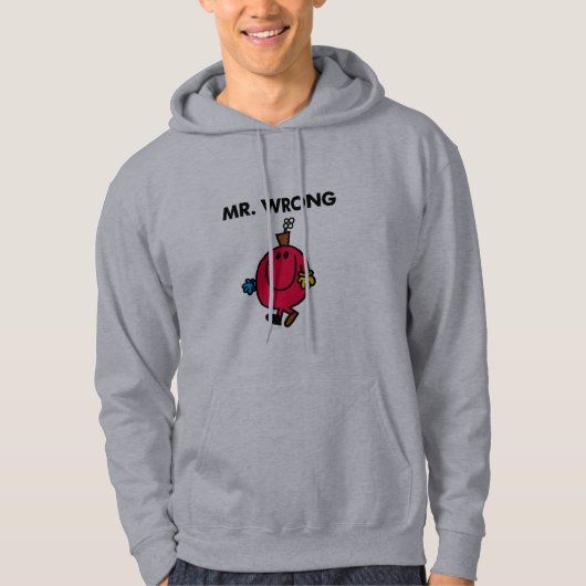 Herr Wrong Classic Hoodie (Vorderseite)