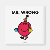 Herr Wrong Classic Magnet (Vorne)