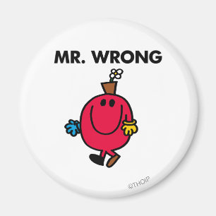 Herr Wrong Classic Magnet