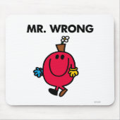 Herr Wrong Classic Mousepad (Vorne)