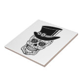 Herr-Zucker Skull-01 Fliese (Seite)