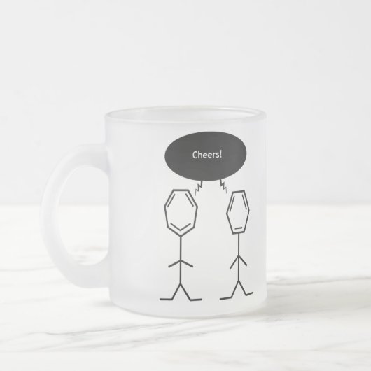 Herrbenzol jubelt eisiger Tasse zu (Links)