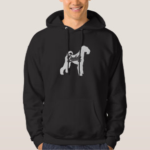 Herren Airedale Terrier Daddy Papa Väter von Aired Hoodie