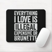 Herren alles Liebe ist illegal teuer oder Mousepad (Mit Mouse)
