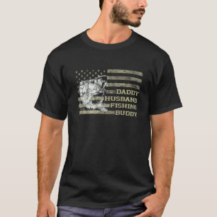 Herren Angeln Vater T-Shirt