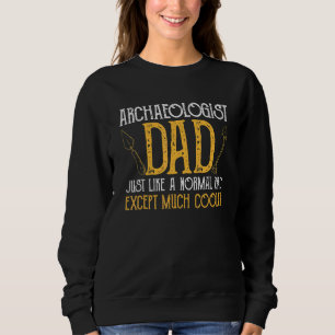 Herren Archäologe Vater Archäologie Sweatshirt