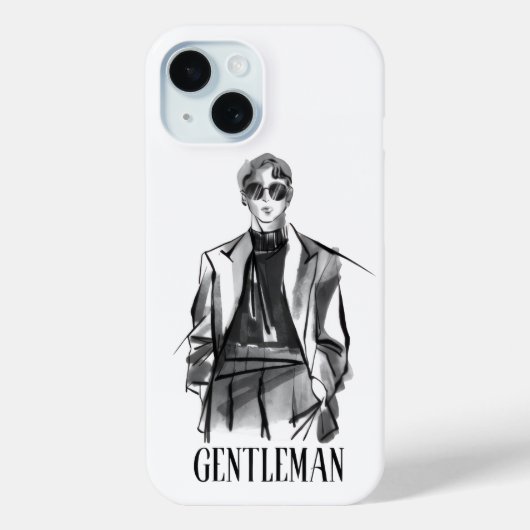 Herren-Ästhetik-iPhone-Hülle Case-Mate iPhone Hülle (Rückseite)