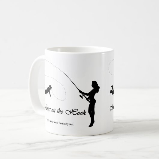 Herren auf der Haken-Tasse Kaffeetasse (Vorderseite Links)