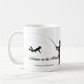 Herren auf der Haken-Tasse Kaffeetasse (Links)