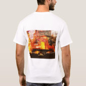 Herren-Autot-Shirt T-Shirt (Rückseite)