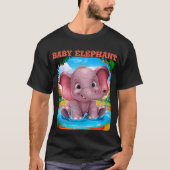 Herren-Baby-Elephant-T - Shirt (Vorderseite)
