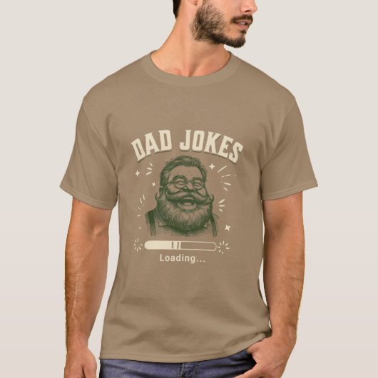 Herren "Bad Jokes" Sinister Laugh T-Shirt - Gritty (Vorderseite)