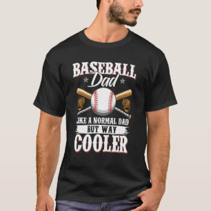 Herren Baseball Grafik Jungen Männer Väter Basebal T-Shirt