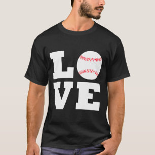 Herren Baseball Liebt Spieler oder Trainer Sportte T-Shirt