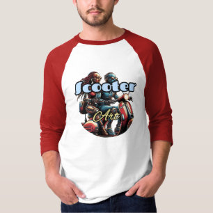 Herren Basic 3/4-Ärmel Raglan T-Shirt