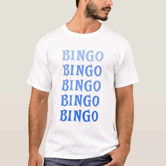 Herren Basic Bingo T-Shirt (Vorderseite)