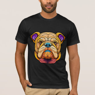 Herren Basic Bulldog Kapuzenpullover T-Shirt