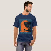 Herren Basic Dunkles T-Shirt (Vorne ganz)