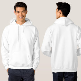 Herren Basic Hellfarbige Kapuzen-Sweatshirt Hoodie