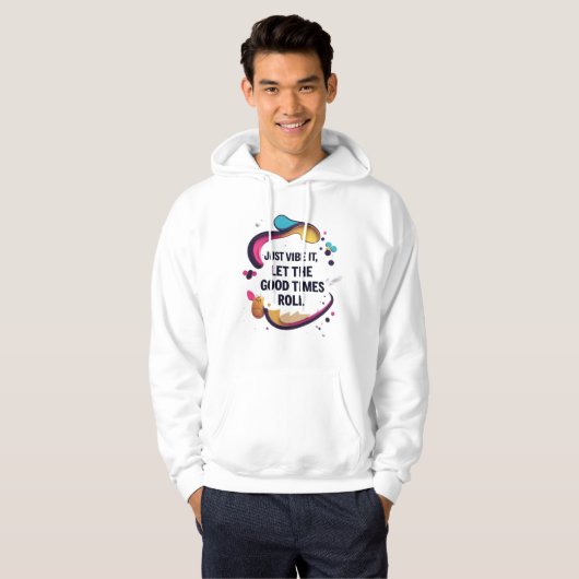 Herren Basic Kapuzenpullover Hoodie (Vorne ganz)