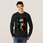 Herren Basic Langarm T-Shirt (Vorne ganz)