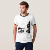 Herren Basic Ringel T-Shirt (Vorne ganz)