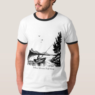 Herren Basic Ringel T-Shirt