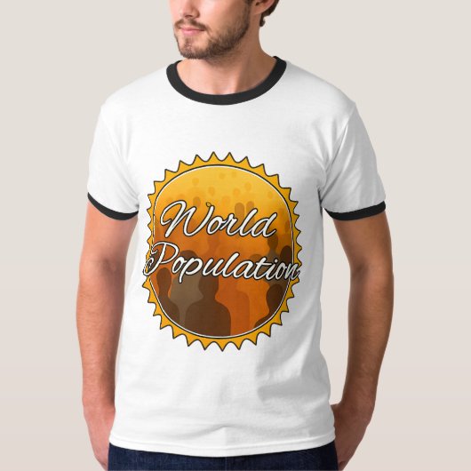 Herren Basic Ringel T-Shirt (Vorderseite)