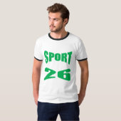 Herren Basic Ringel T-Shirt SPORT 26 (Vorne ganz)