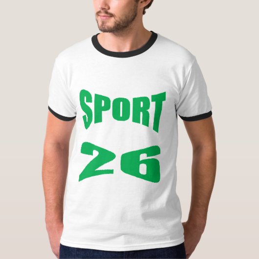 Herren Basic Ringel T-Shirt SPORT 26 (Vorderseite)