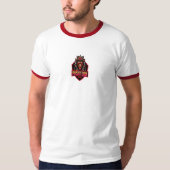 Herren Basic Ringer T-Shirt afghan (Vorderseite)
