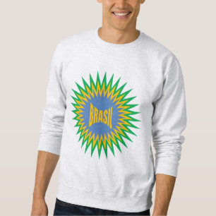 Herren Basic Sweatshirt aschgrau SUN BRASIL