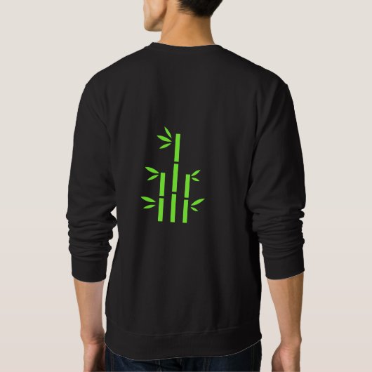 Herren Basic Sweatshirt (Kostüm MackMost ) (Rückseite)