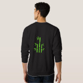 Herren Basic Sweatshirt (Kostüm MackMost ) (Schwarz voll)