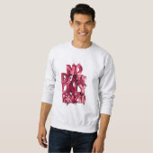Herren Basic Sweatshirt Nodeath Only Rebirth Casua (Vorne ganz)