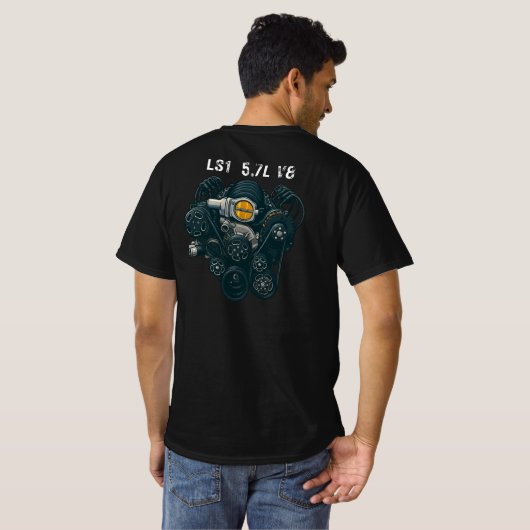 Herren Basic T-Shirt (Schwarz voll)